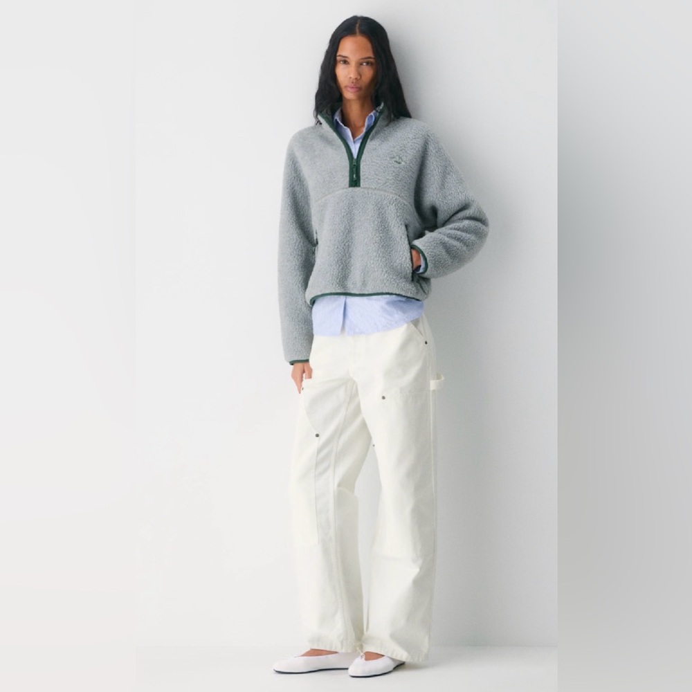 Aritzia TNA Polartec® Thermal Pro™ 1/2 Zip Hi-hip Sweater